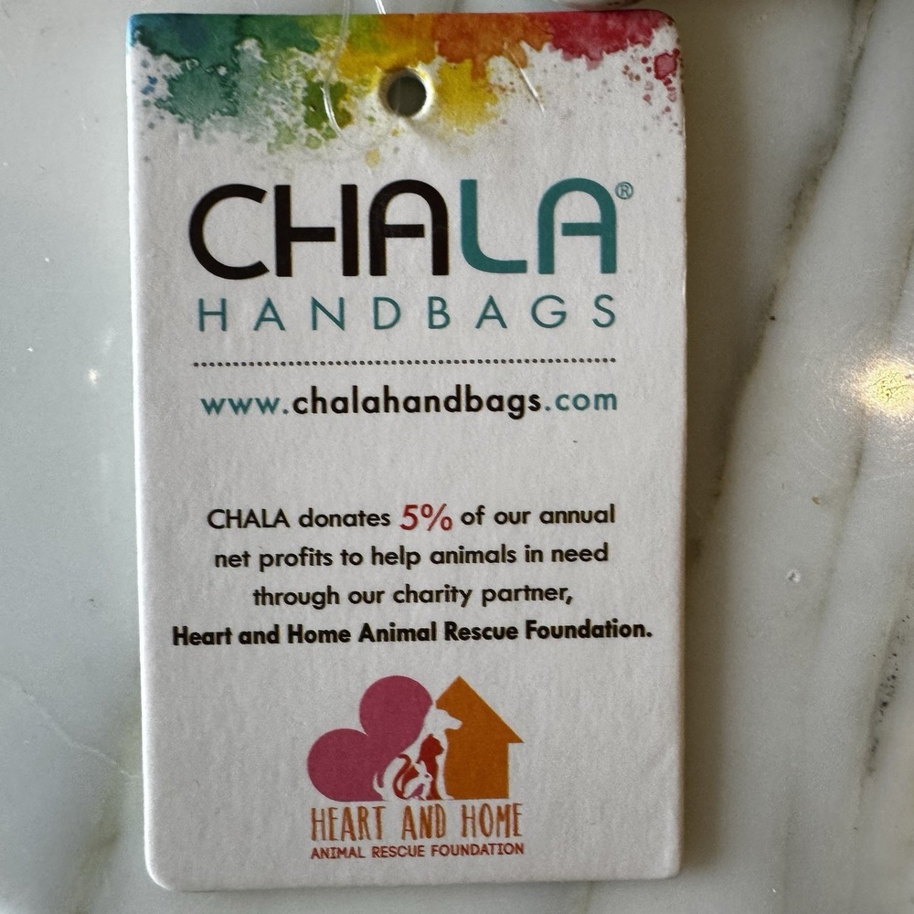 Chala Flip Flop Zip Around Wallet Wristlet NWT Summer Vibe 5"W x 6"H x 1"D NWT - Picture 4 of 11